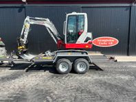 Takeuchi TB225 Grävarpaket VM-Kärra Engcon