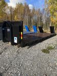 Maskinflak lågbyggd 22 ton