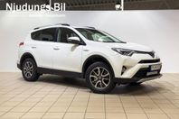 Toyota RAV4 Hybrid E-FOUR 2.5 i-AWD 197hk Helskinn/Bkam/NAV