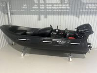 River 350 XR  Black inkl Tohatsu 9,9 sport (15 hk) Kampanj
