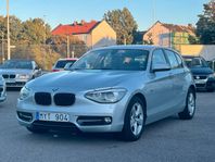 BMW 118 d 5-dörrars Steptronic Sport line 143hk, Ny Servad.