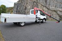 Ford Transit Flak med Kran ML 180,3