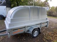 Respo kåpsläp 1000 kg bromsad