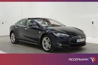 Tesla Model S 85 378hk Premium Pano Kamera GPS Skinn Sv.såld