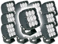 12-pack CRAZYRIDE 90W CREE LED arbetsbelysning 9-32v