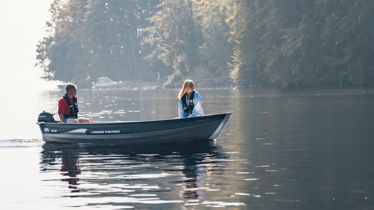 Linder 410 Fishing inkl. åror