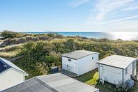 Badstuga, första raden på Skrea Strand, Falkenberg