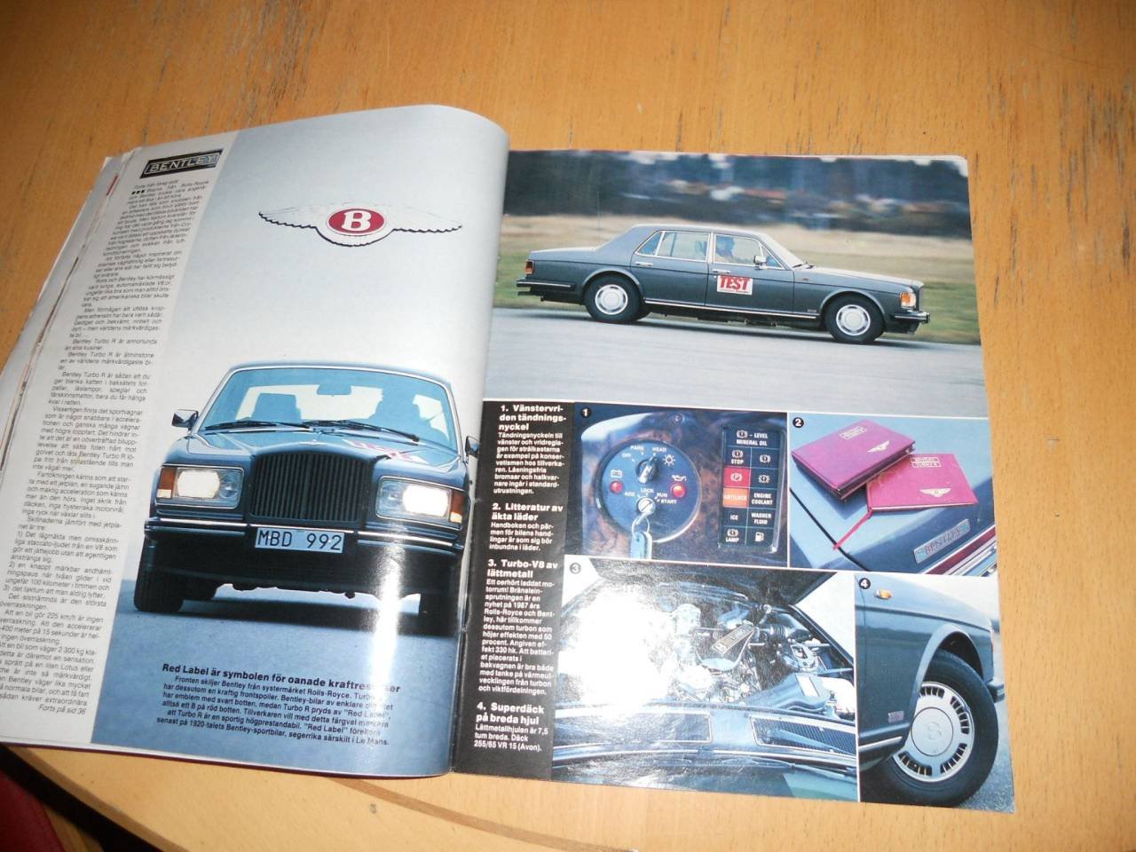 Bentley Turbo R 6.75 V8 Automatic, 3-trinn, 330hk, 1987