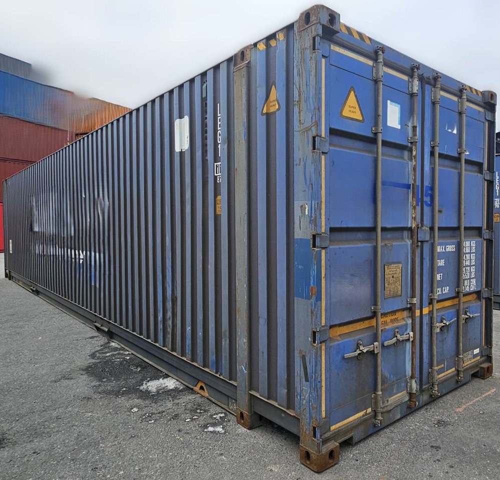 Begagnad 45 fot container
