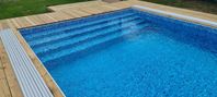 Pooltime Thermopool 4x8 m poolpaket KAMPANJ