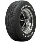 4st däck 195/60R15 BF Goodrich Radial T/A vita bokstäver