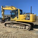 Komatsu PC210 LC-8K - 22 ton - Engcon rotortilt