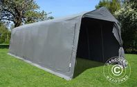 Garagetält PRO 3,77 x 9,7 x 3,18 m PVC Grå