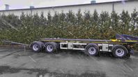 Istrail PKW186 4-axligt lastväxlarsläp med tipp