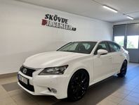 Lexus GS 300h Hybrid/223HK/6600Mil/2-Ägare/Kamera/20"/Nybes