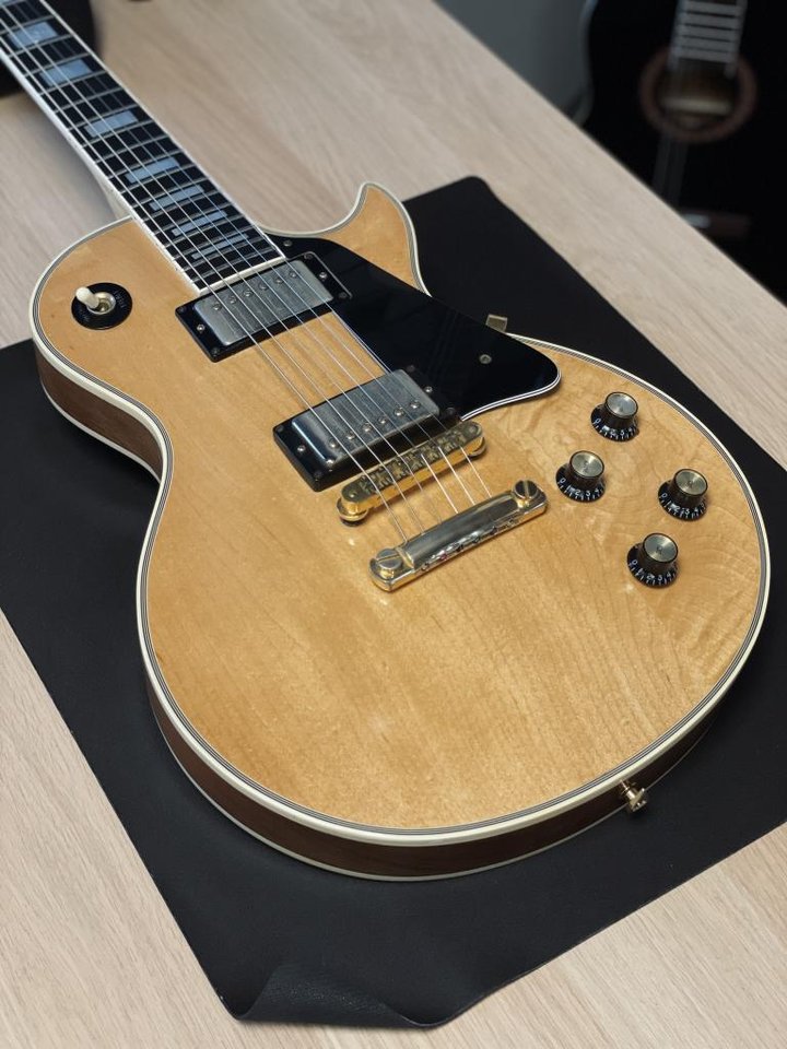 Gibson Les Paul Custom Natur ...