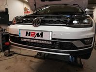 Paket med montering VW och Audi Ledramp X20 Black Edition