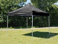 Snabbtält FleXtents Steel 3x3m Svart - Eventtält