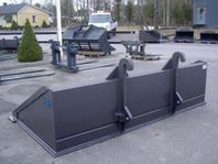 Planerskopa Hardox 28mm Botten Stora BM