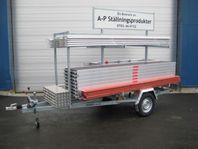 Trailer med Altrad byggställning 99 900:-