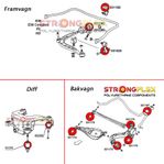 Polyuretan Bussningar BMW E36 / Compact / M3