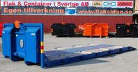 Maskinflak SISU 20 ton med fast ramp