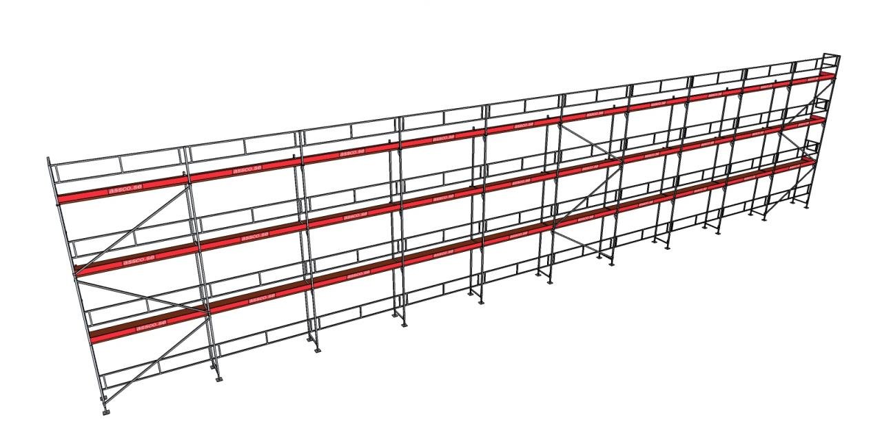 Ny Byggställning ALTRAD 252kv...