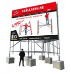 Skyltställning 6x7 meter 50.990 kr + moms