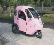 Titan R1 MOPED BIL EL, ROSA, 25 KM/H, 2 PER