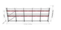 Assco Modul byggställning 15x6