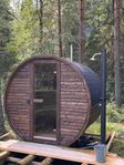 Färdigbyggd 2M bastutunna-bastu. Gratis leverans