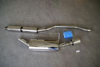 Rostfria Avgassystem Saab 9-5, 9-3, 900, 9000