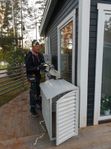 NYHET Toshiba 25 6,7 kw med kaminfunktion