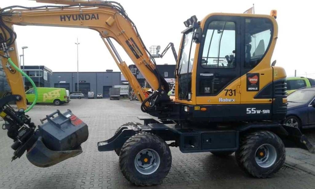 Hyundai R55W-9A *uthyres / on...