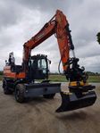 Doosan DX 160 W -5 , Uthyres