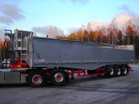 Benalu Aluberry 13,5m VIKT 8 TON TIPPTRAILER med dörrar