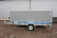 REKO Trailer bromsad 337x135 1000kg m nät och kapell