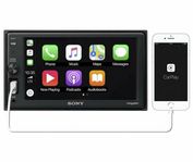 SONY XAV-AX1000 Mediaspelare CarPlay/Bluetooth