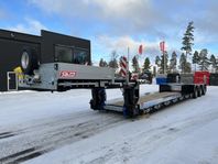 MAX 510 3-axlad-tvångsstyrd, Låglastare , Pendelaxlar