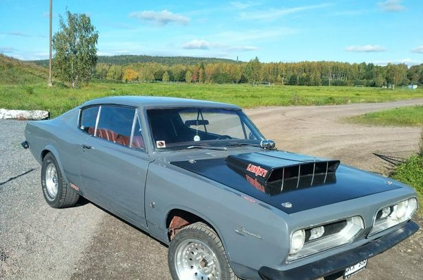 Plymouth Barracuda säljes i Borlänge Blocke såld eller borttagen