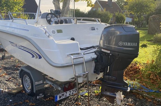 HR 480SC + Yamaha F60CET säljes i Mark | Bloc - såld eller borttagen