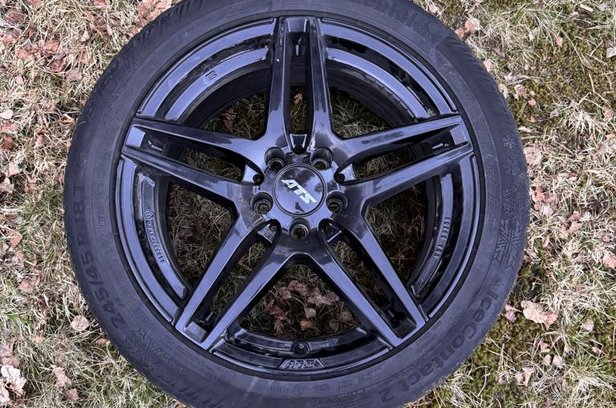 "ATS MIZAR GLOSS BLACK” fälgar säljes i Härryda | Blocket