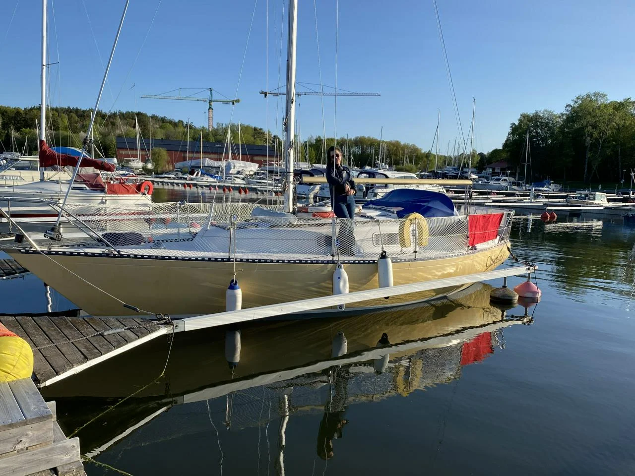 Segelbåt Linjett med båtplats aktie andel 6 i Slagsta Marina image