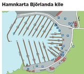 Bryggplats Björlanda Kile, Brygga A (på mitten), Göteborg.