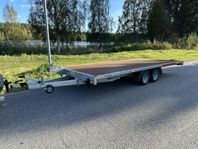 Trailer för biltransport uthyres, även tyngre transporter