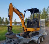 Minigrävare Jcb 1.5 ton uthyres