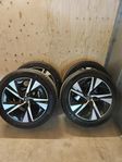 Volvo Original 20" 5-Spoke Black Diamond Cut Sommarhjul