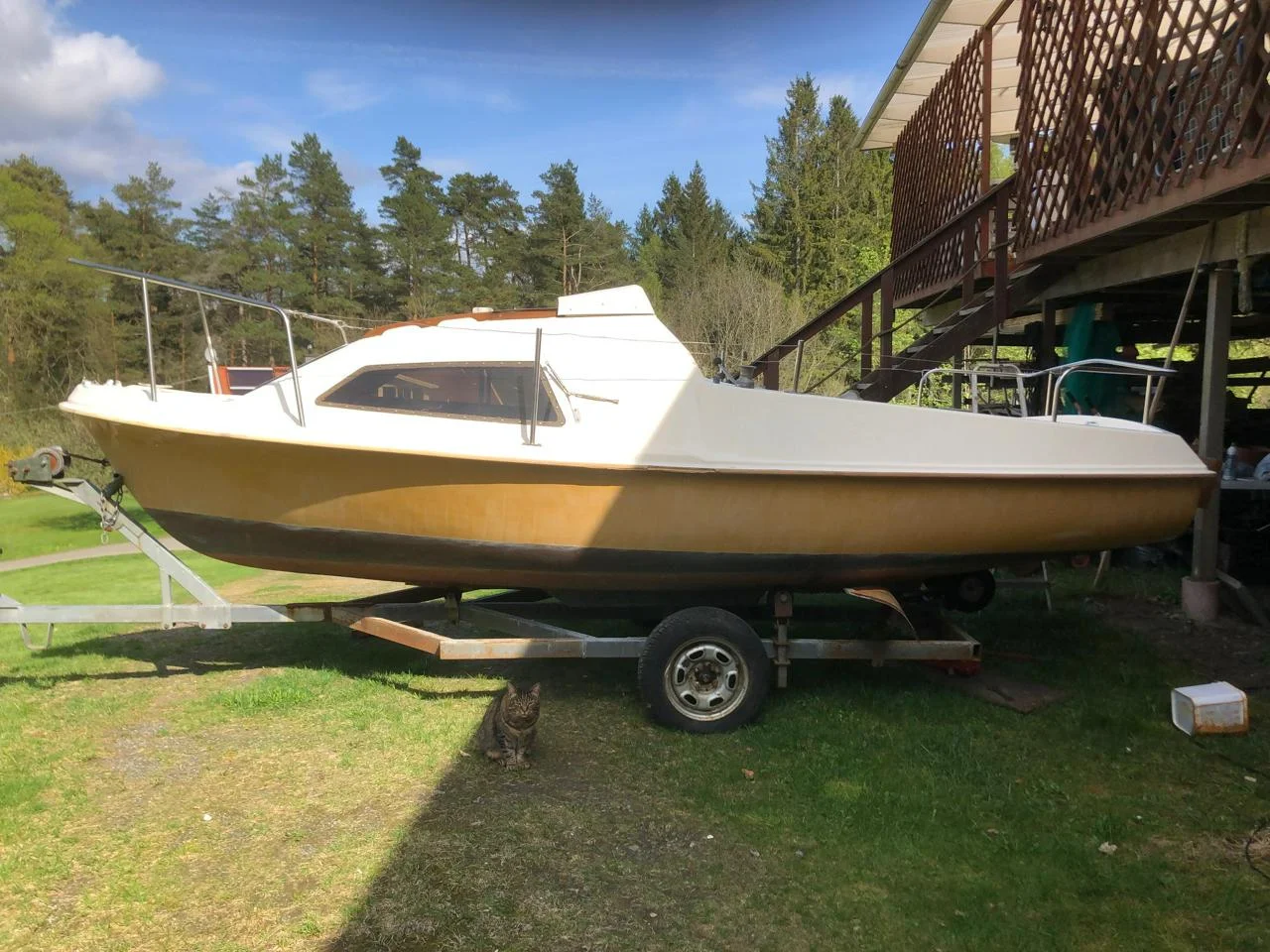 Skipper Mariner 17 segelbåt med dubbla sänkkölar image