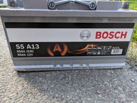 New Bosh S5 A13 AGM 95Ah Batteri