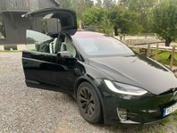 Tesla Model X 100D LR AWD FSD luftfjädring låga mil